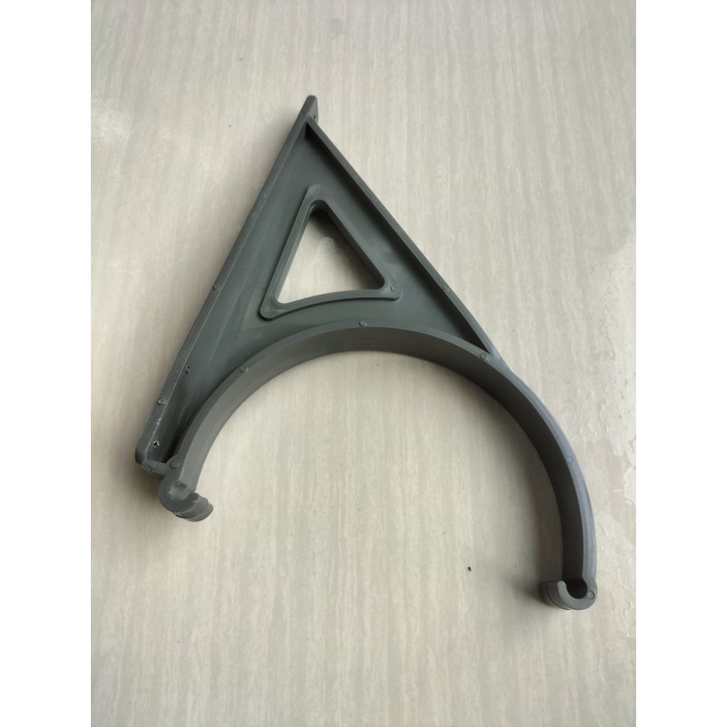 gantungan talang bulat pvc 8" grest