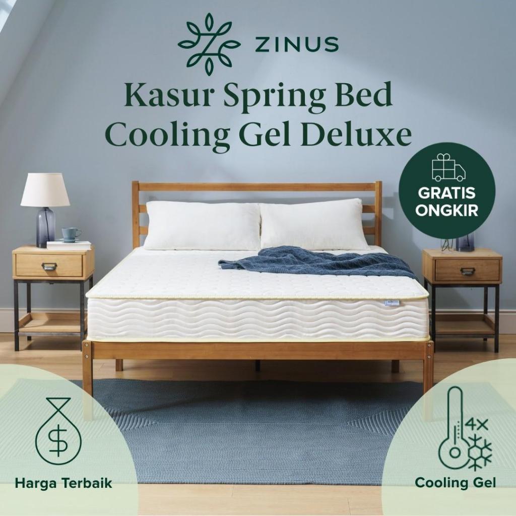 [GRATIS ONGKIR] Kasur Spring Bed Zinus Deluxe Tempat Tidur In a Box
