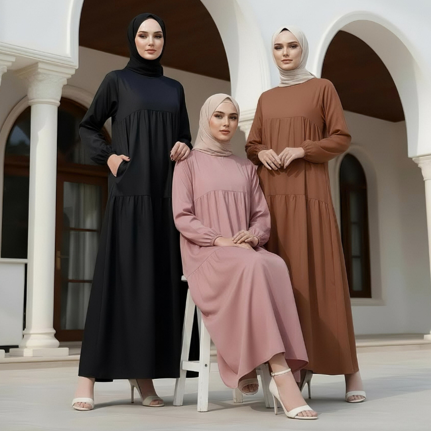 FOREVER SWEET Gamis Wanita Noura