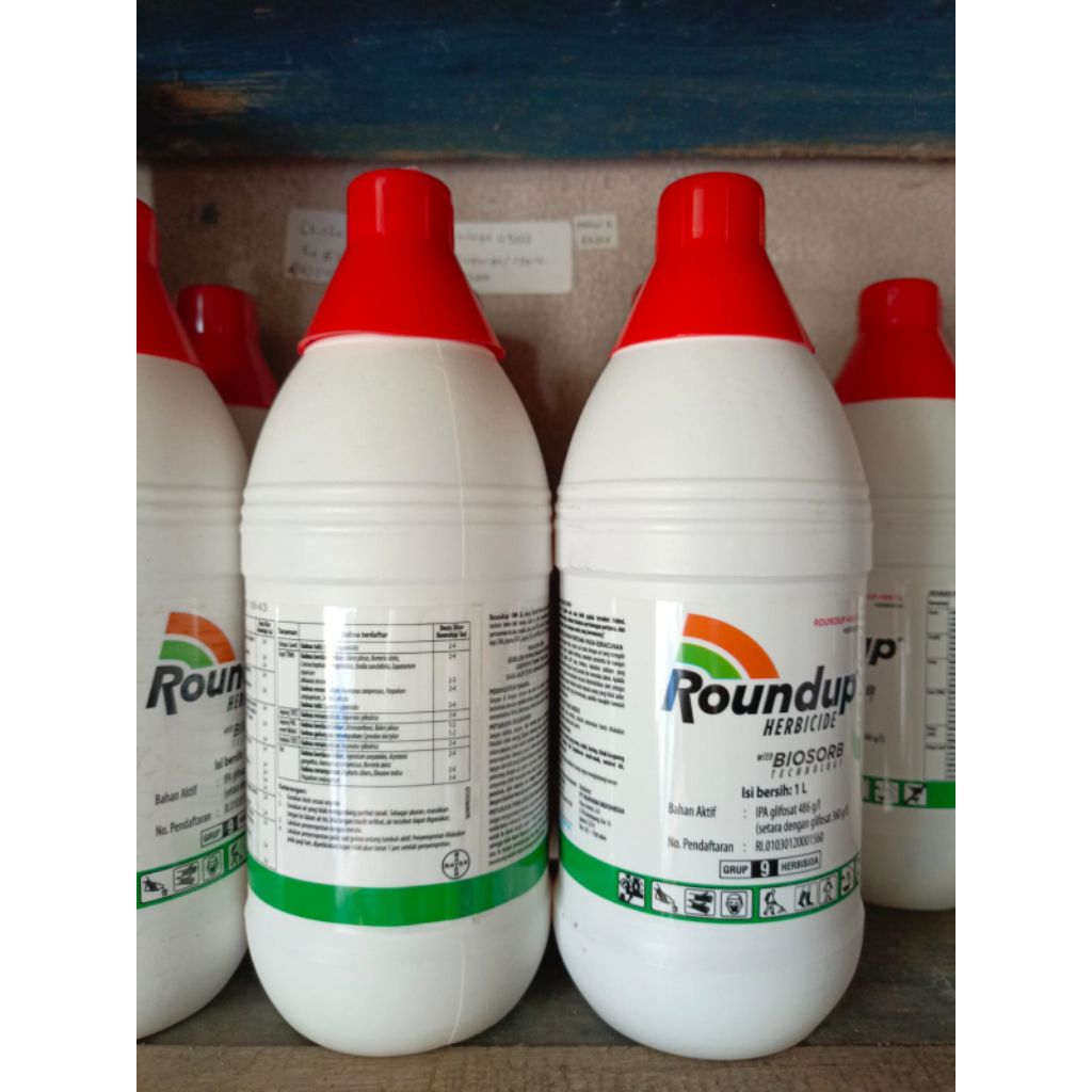 ROUNDUP 1 LITER ORIGINAL OBAT PEMBASMI RUMPUT HERBISIDA