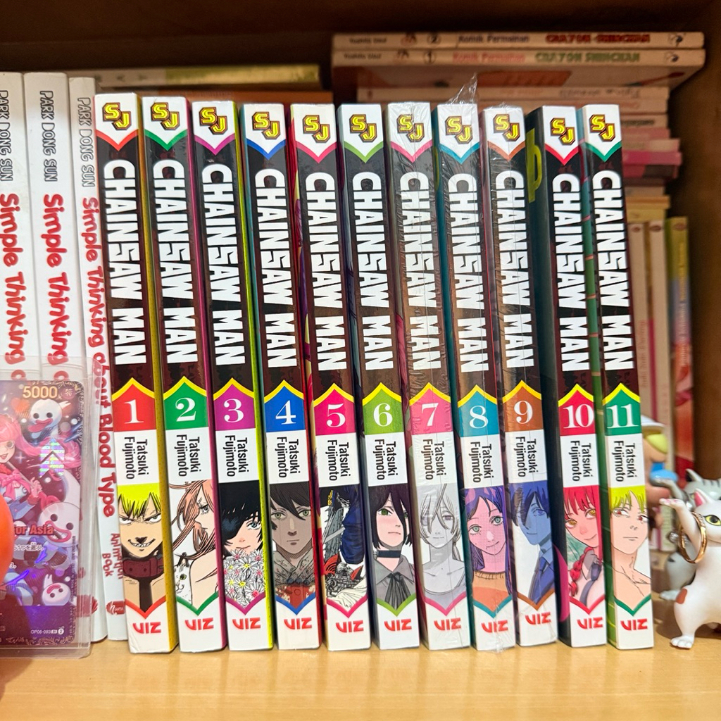 Chainsaw Man Komik Preloved Prelove Bekas Mulus Manga Buku Denji Viz English Original