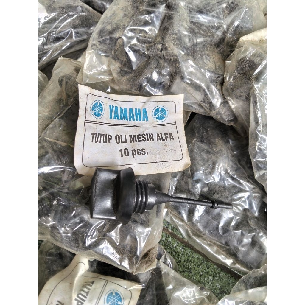 tutup oli mesin Yamaha Alfa original lawas