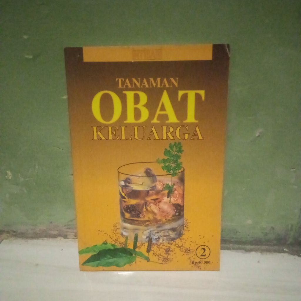 buku resep  Tanaman  obat keluarga