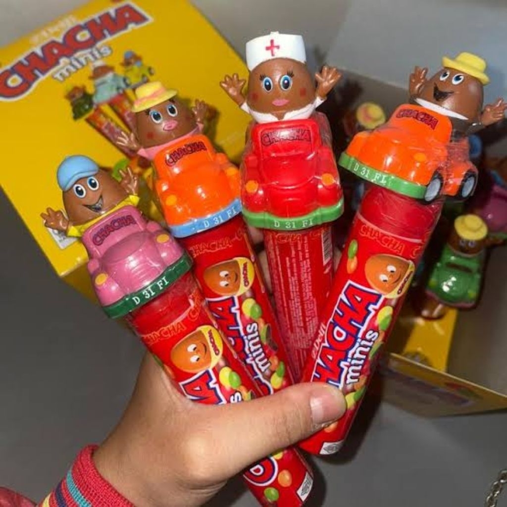 Coklat Chacha Tube Mobil per pcs
