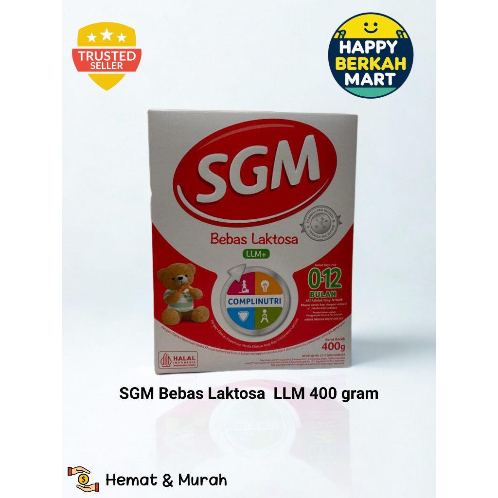 SGM LLM+ Bebas Laktosa 400 Gram