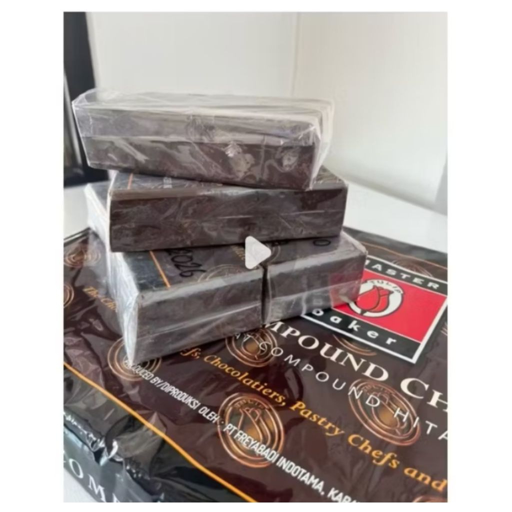 TULIP DARK CHOCOLATE COMPOUND REPACK / TULIP COKLAT BATANG / TULIP COKLAT BLOK REPACK