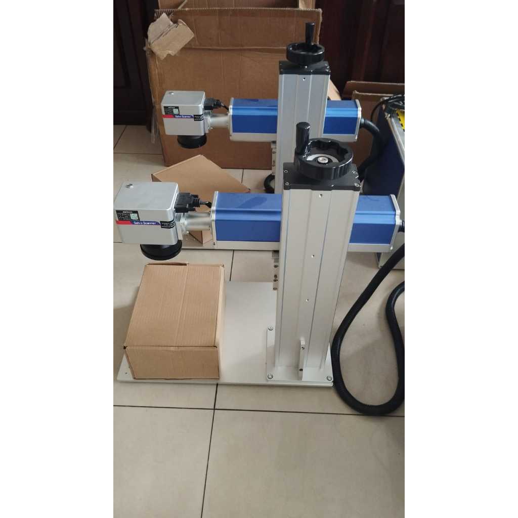 Mesin Laser Fiber Marking 20W Engraving