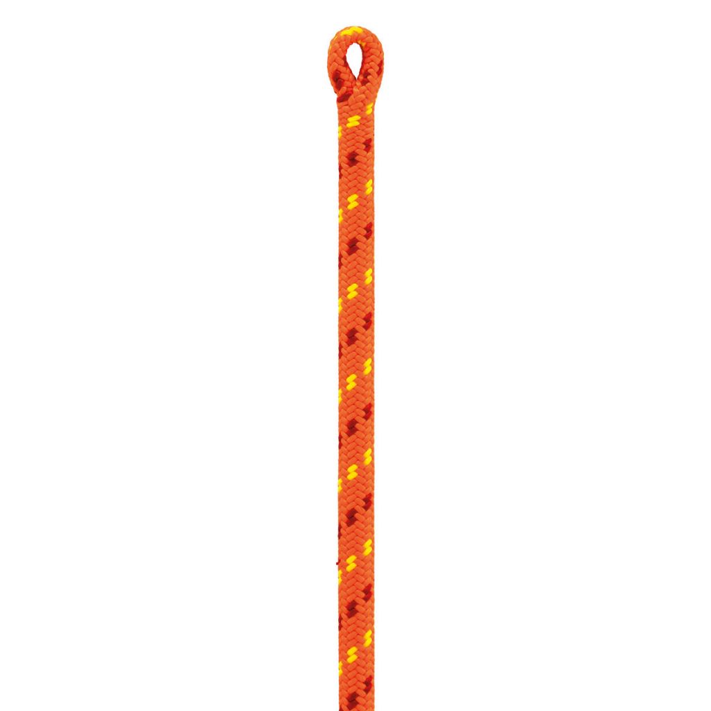 Petzl, Flow 11.6mm (60m, Orange) - Flexible and lightweight low stretch karmantel rope for tree care