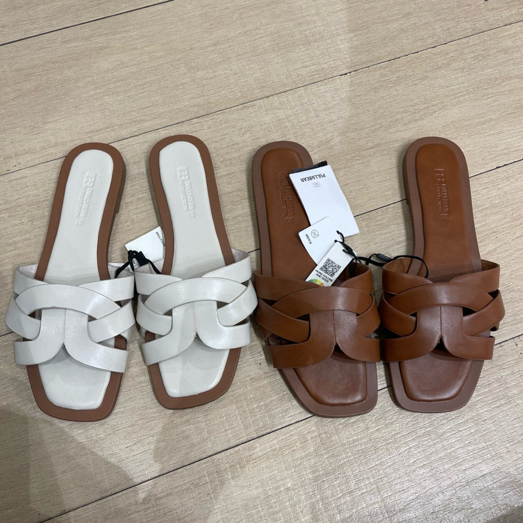 Shoes Sandal Flat PULL&BEAR Women Jastip (jasa titip)