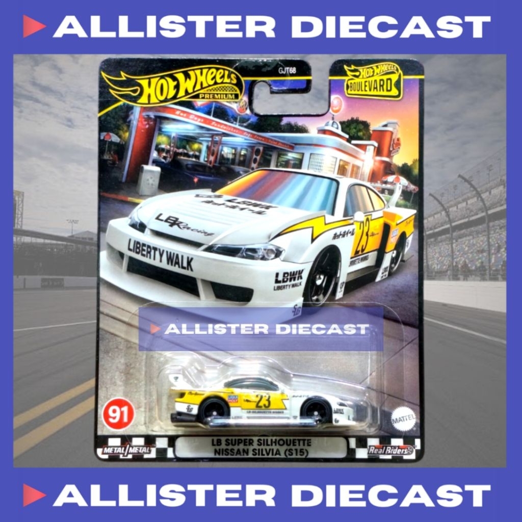 PREMIUM Hot Wheels LB Super Silhouette Nissan Silvia S15 Putih Hotwheels LB Super Silhouette Nissan 