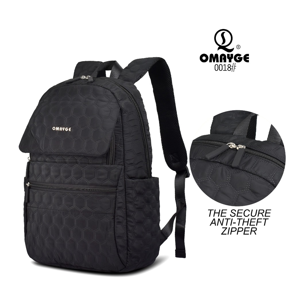 Omayge Tas Ransel Omayge 0018 Tas Backpack Pria Fashion Tas Laptop Wanita