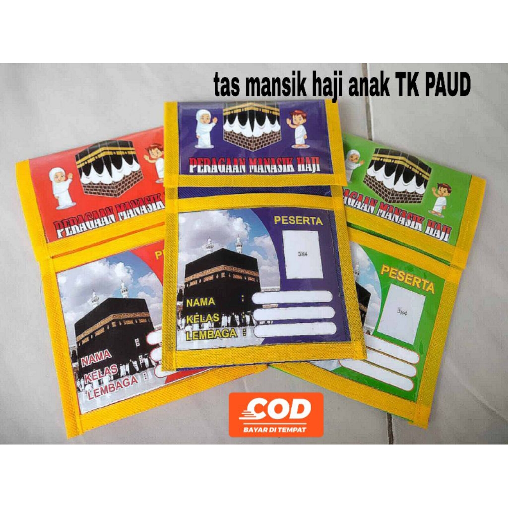 tas manasik haji anak TK/PAUD