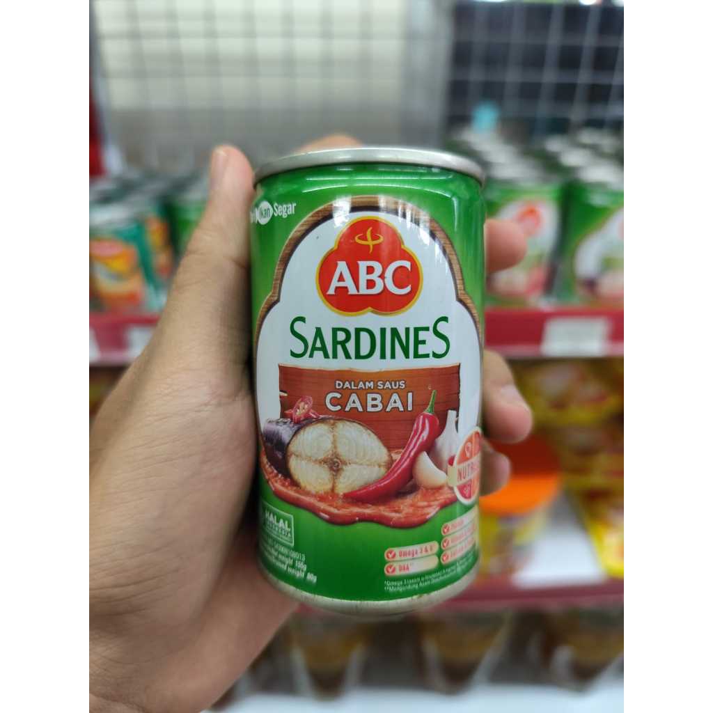 ABC SARDEN CHILLI 155GR | ABC SARDEN TOMAT 155GR