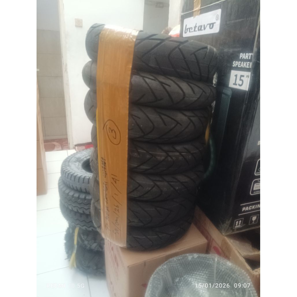 Ban Q1 90/90-10 (Motor Listrik VIAR Q1)