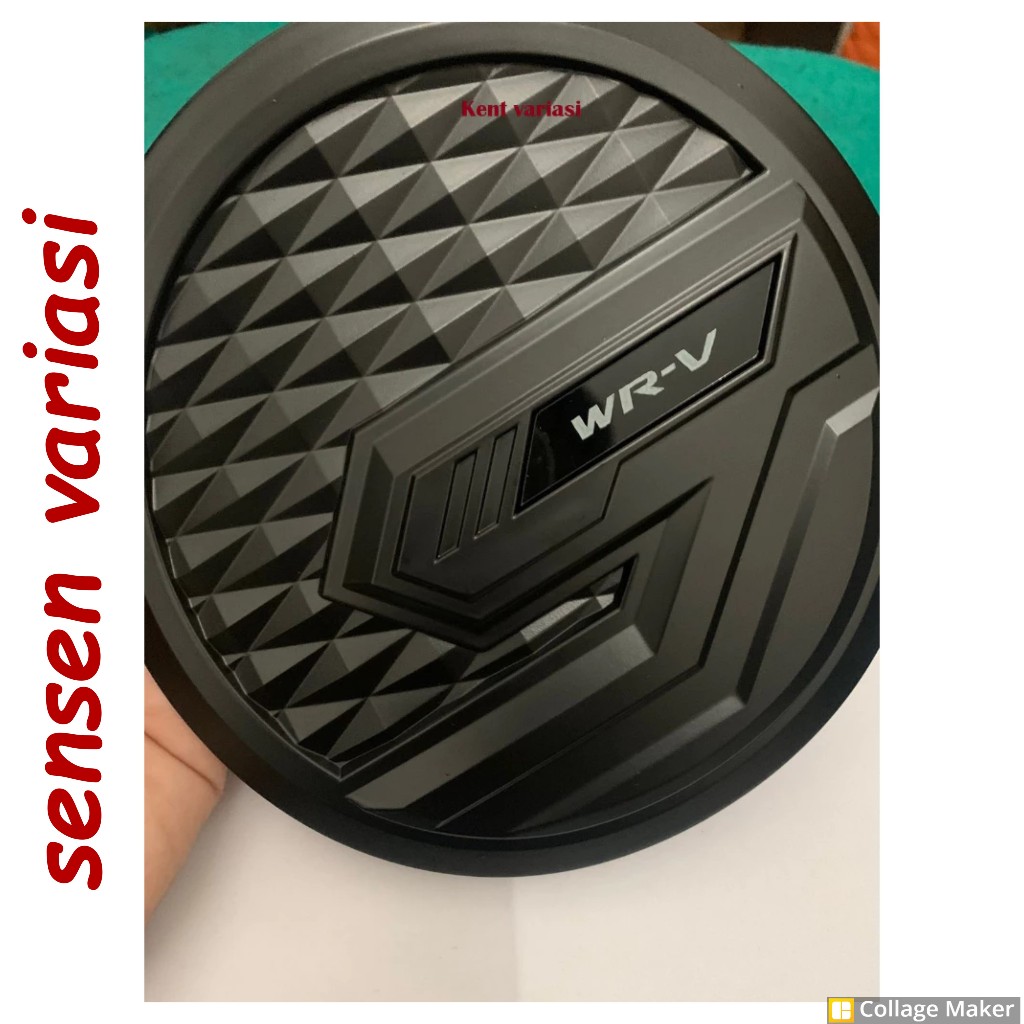 Tank cover tutup tangki bensin WRV diamond hitam