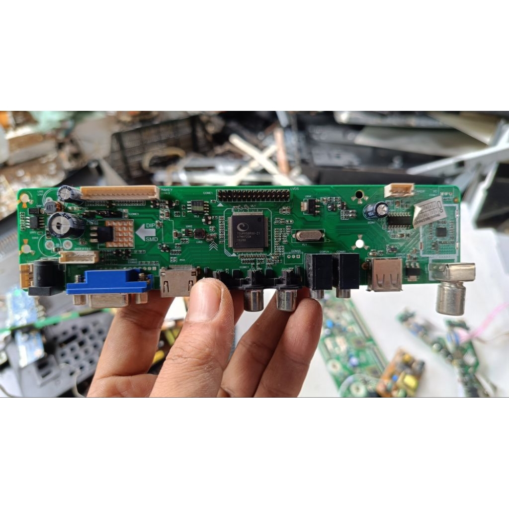mainboard tv led ikedo 22 inch fhd data layar m22021
