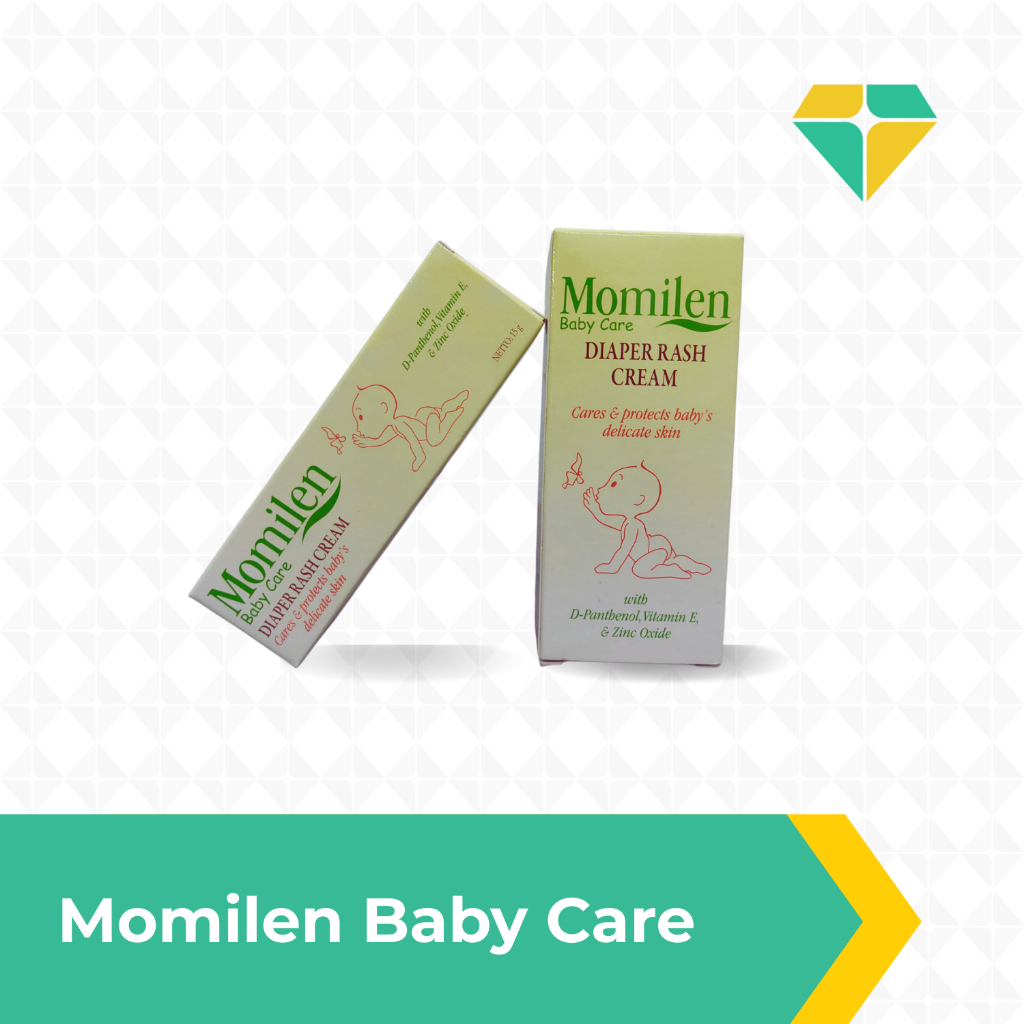 Salep Ruam Popok Momilen | Momilen Baby Care Diaper Rash Cream - Melembabkan & Menenangkan Kulit Bay