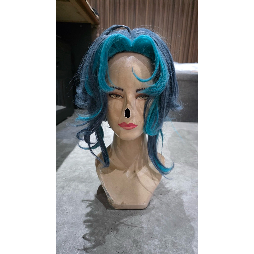 Wig Xiao Genshin Impact Wig Cosplay Styling Xiao