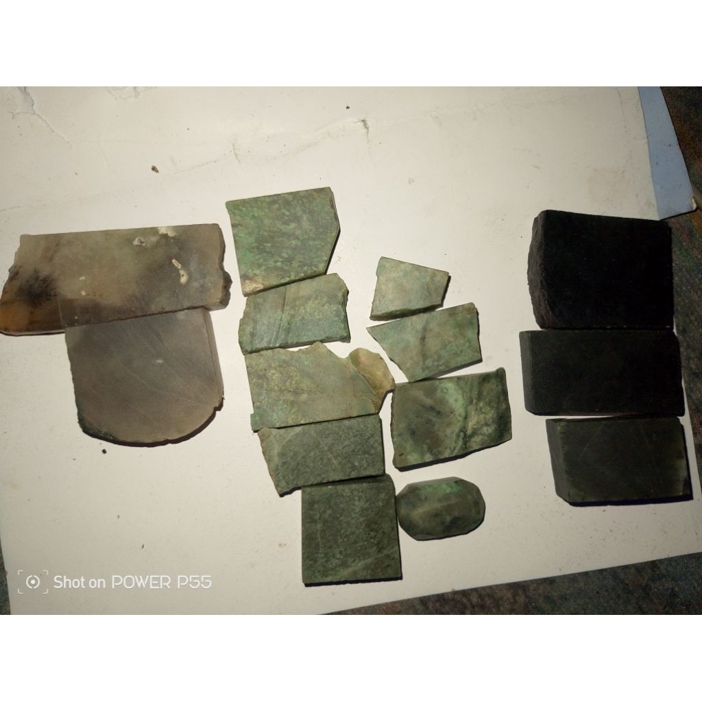 giok aceh idocrase lumut gerimis super