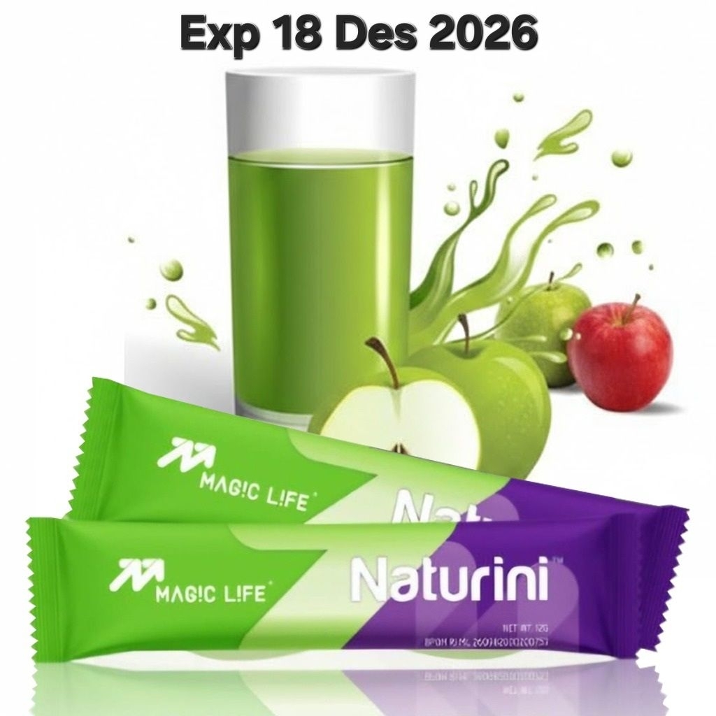 1 Sachet Magiclife Naturini Apple Original Exp 18 Des 2026
