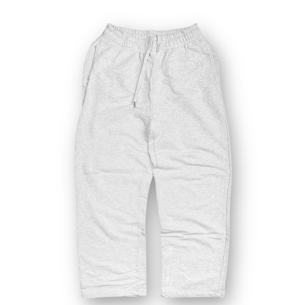 Musinsa Standard Bone White Sweatpants Wide Fit
