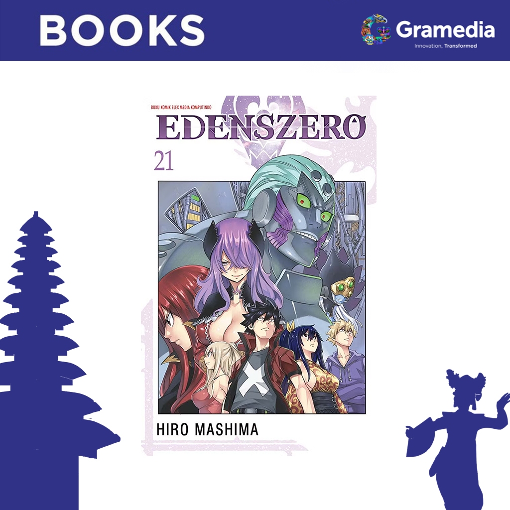 Gramedia Bali - Komik Edens Zero 21 (Hiro Mashima)