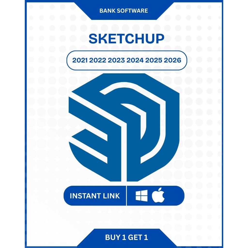 Sketchup Pro 2026/2025/2024/2023/2022/21+ Vray + Enscape Full Version Original Lifetime + Panduan In