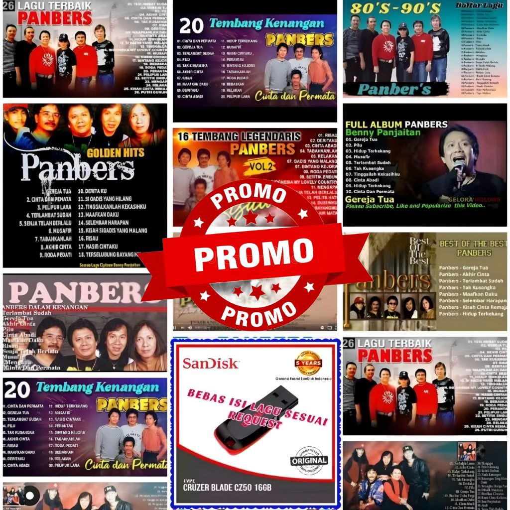 PROMO USB MOBIL MUSIK MP3 LAGU PANBERS TERPOPULER LAGU PANBERS FULL ALBUM - LAGU KENANGAN - BISA DI 