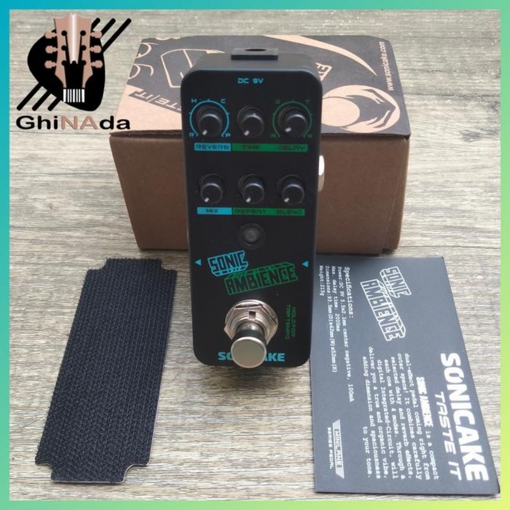SONICAKE Sonic Ambience Delay Reverb Efek Pedal
