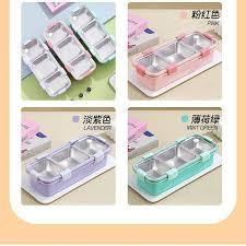 LUNCH BOX STAINLESS STEEL 3 SEKAT 304 LUNCH BOX SEKAT