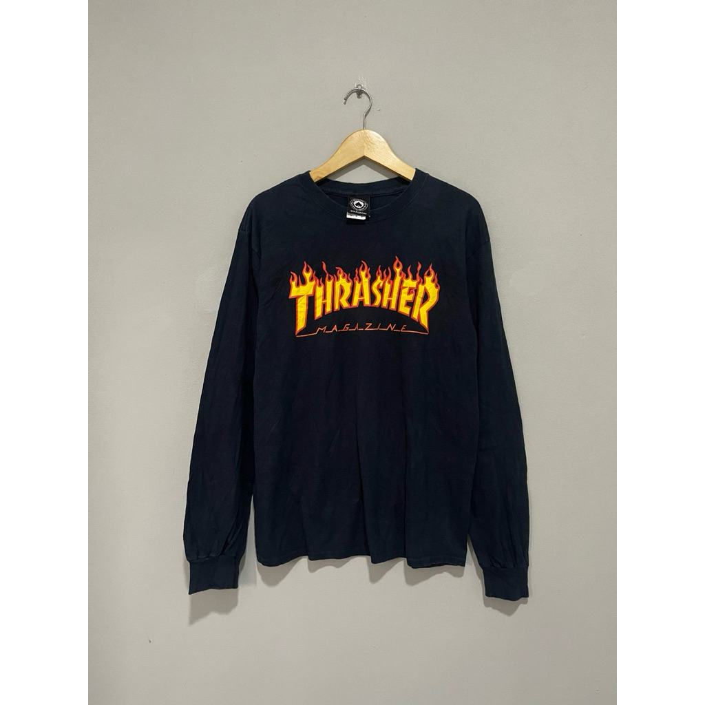 T-shirt Thrasher Original / Kaos Thrasher Original / Kaos Thrasher Second Original / Longsleeve Thra