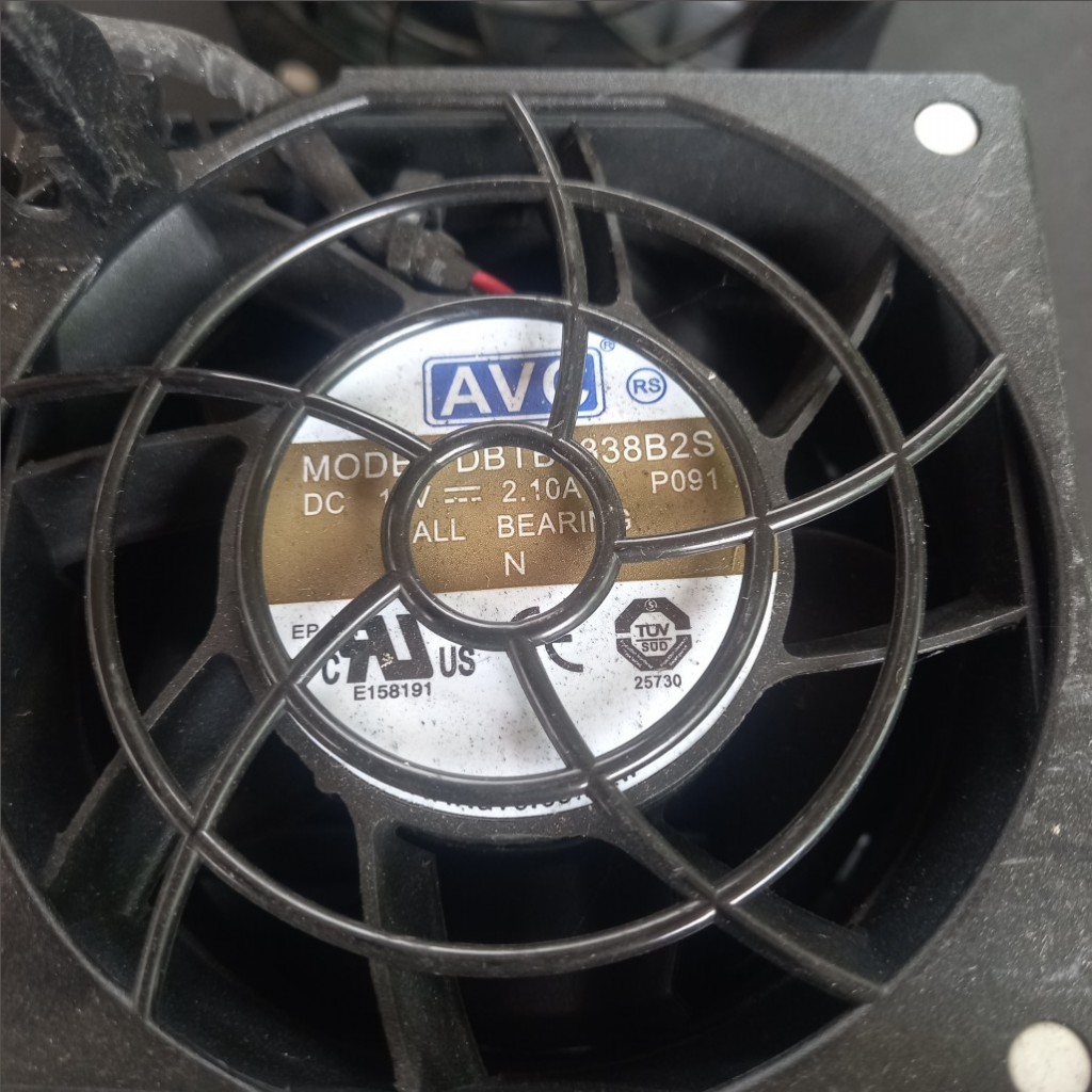 Kipas DC High Speed 12V 8X8 / 8CM Kondisi Second Original