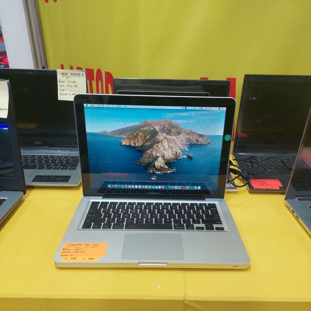 macbook pro 2012 A1278 core i5 ram 4gb hdd 500gb 1168