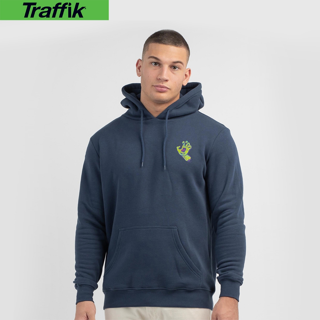 Santa Cruz Obscure Hand Hoodie SM1220510 Navy