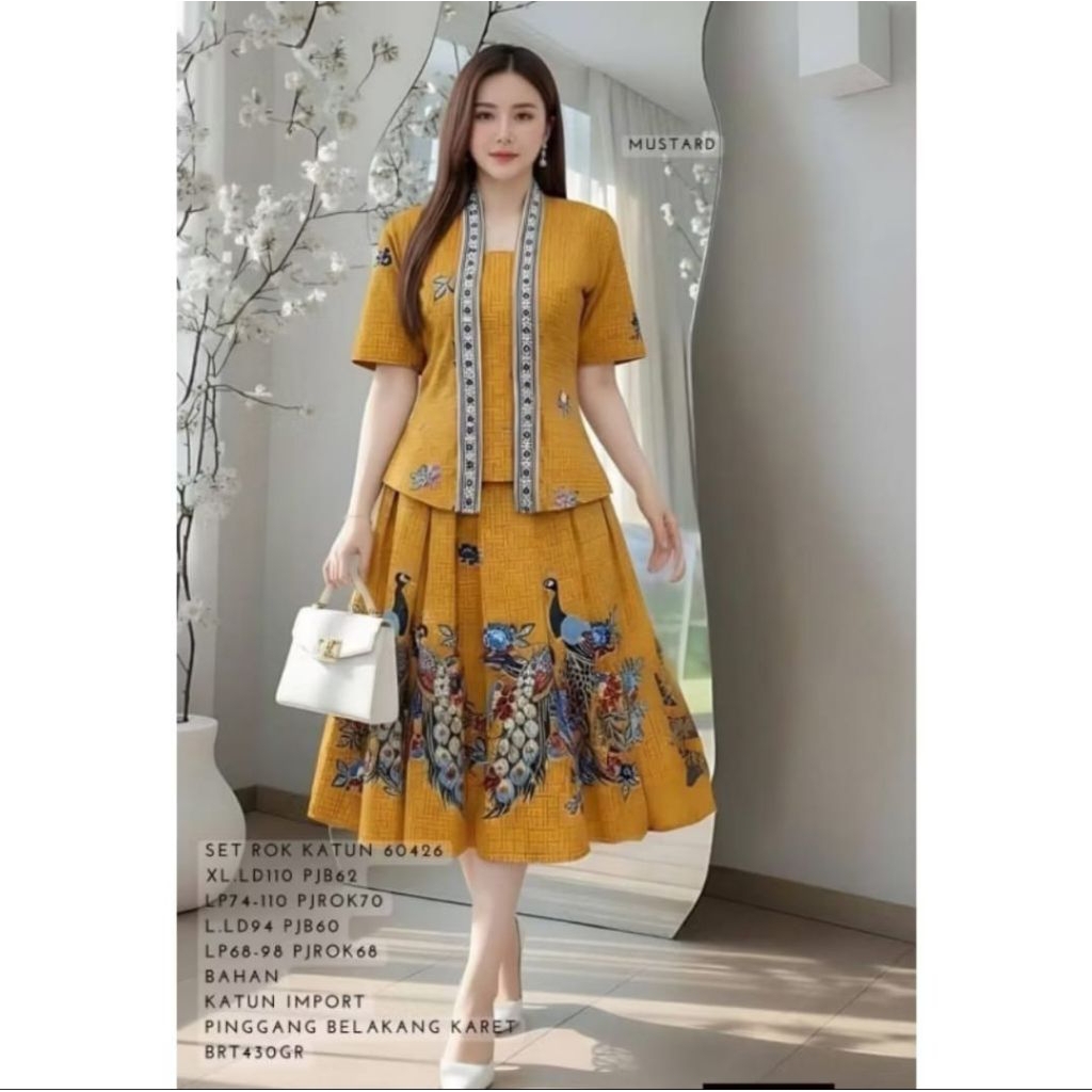 STELAN ROK BATIK WANITA PREMIUM