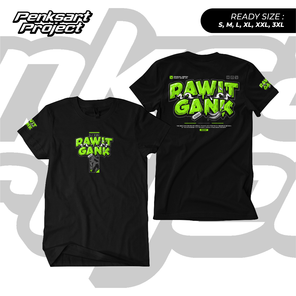 KAOS RAWIT GANK V3 | KAOS PETANI MUDA | KAOS CABE | KAOS DISTRO KATUN 24s