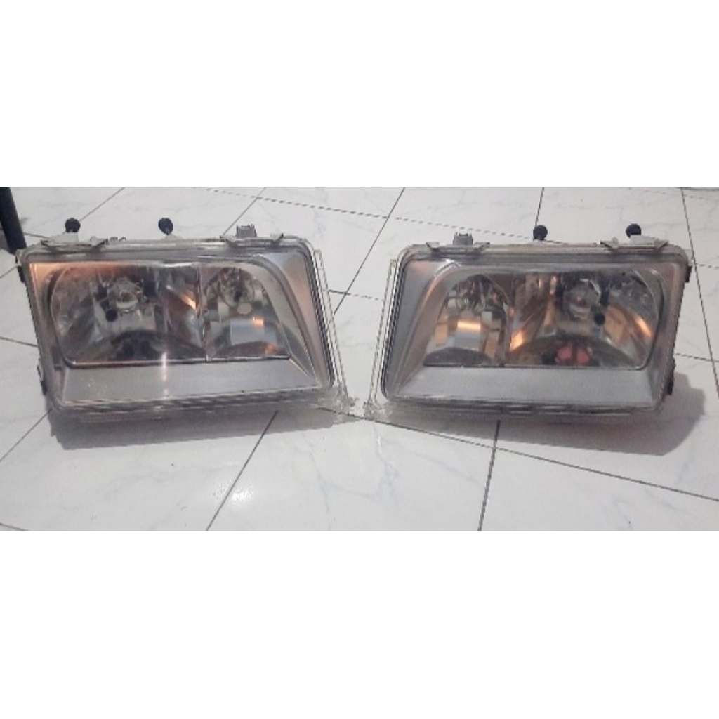 headlamp lampu depan Mercedes-Benz W202 E-Class thn 1997