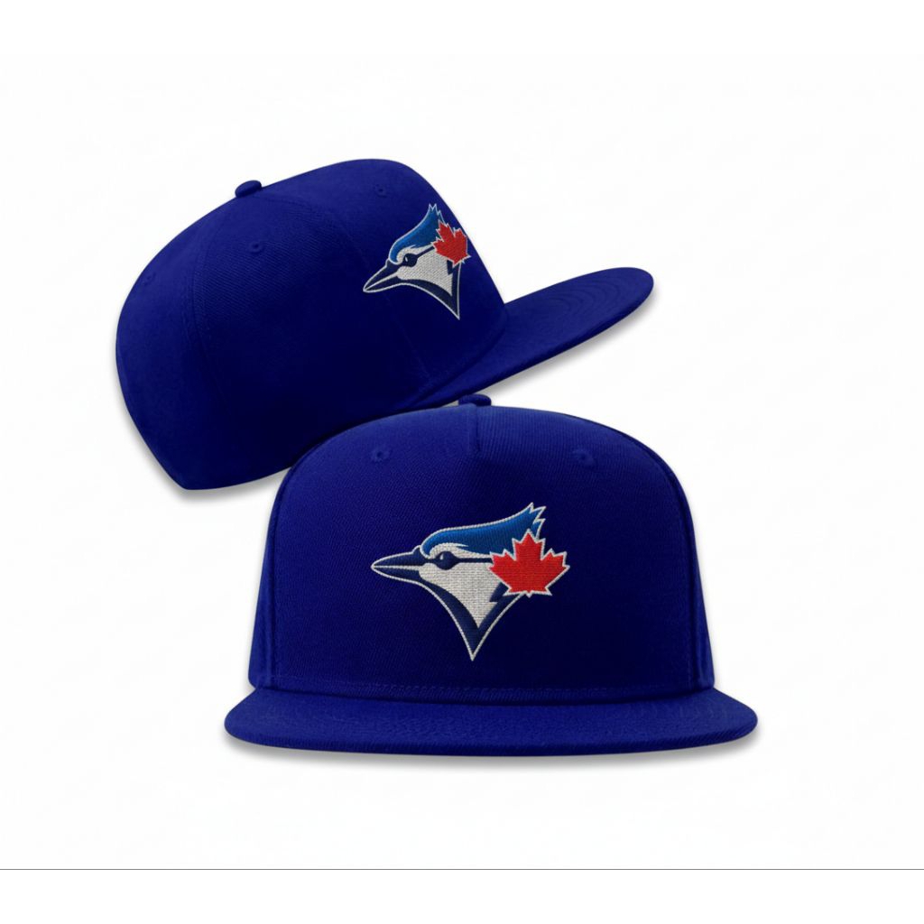 Topi Snapback Premium - Logo Toronto Blue Jays - Dewasa - Nyaman di pakai - cocok untuk laki-laki da