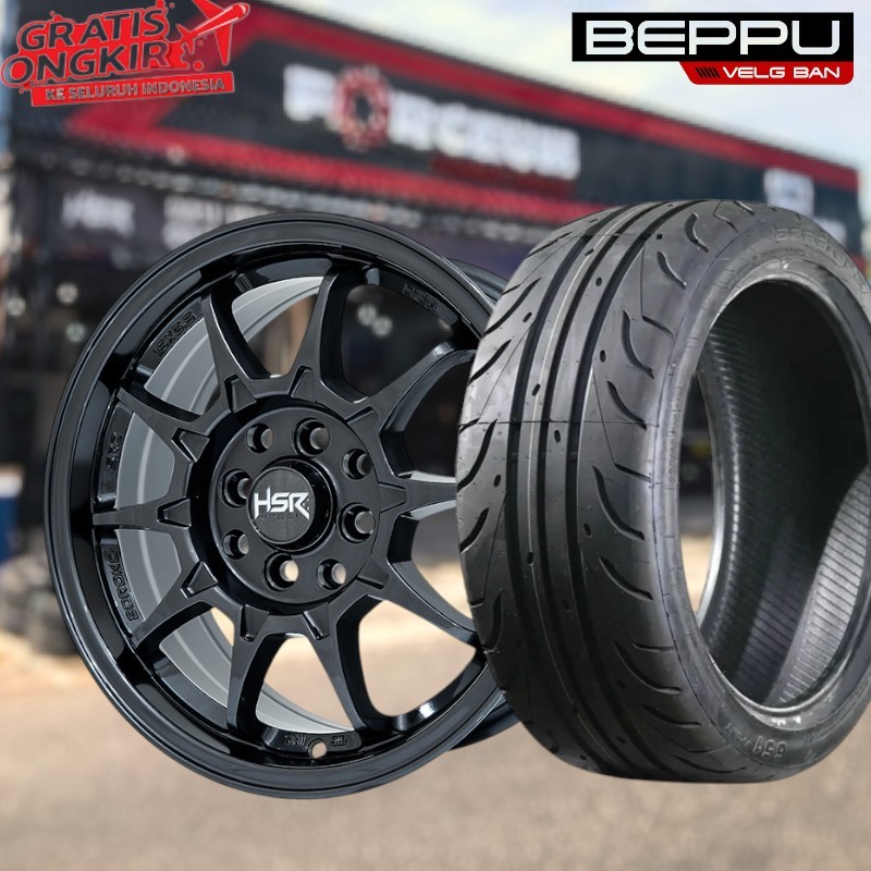 Paket Velg Hsr Boroko Srd Ring 15 Brio Agya avanza Xenia Sigra calya dll