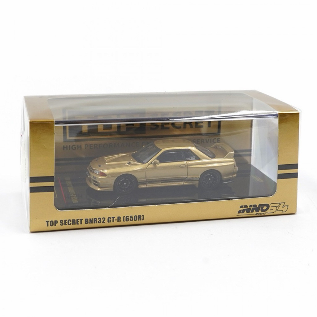 Inno64 Inno Nissan Skyline GT-R R32 Top Secret (650R) Gold