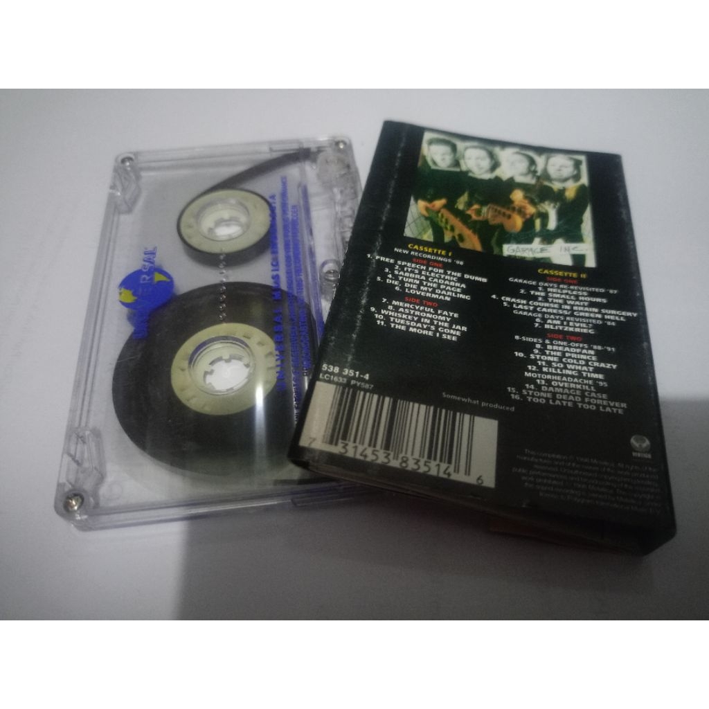 kaset metallica - garage inc.vol 2