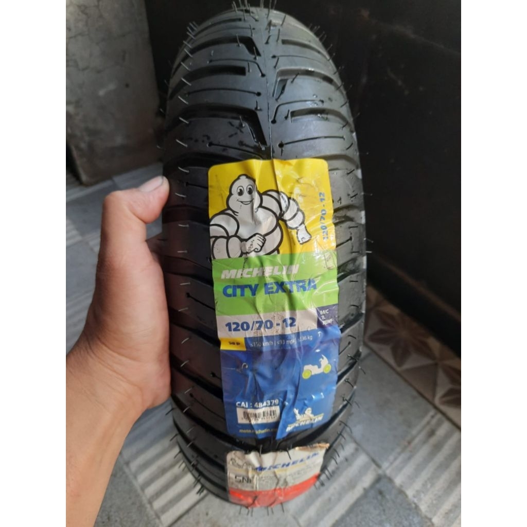 michelin city extra 120/70-12 baru