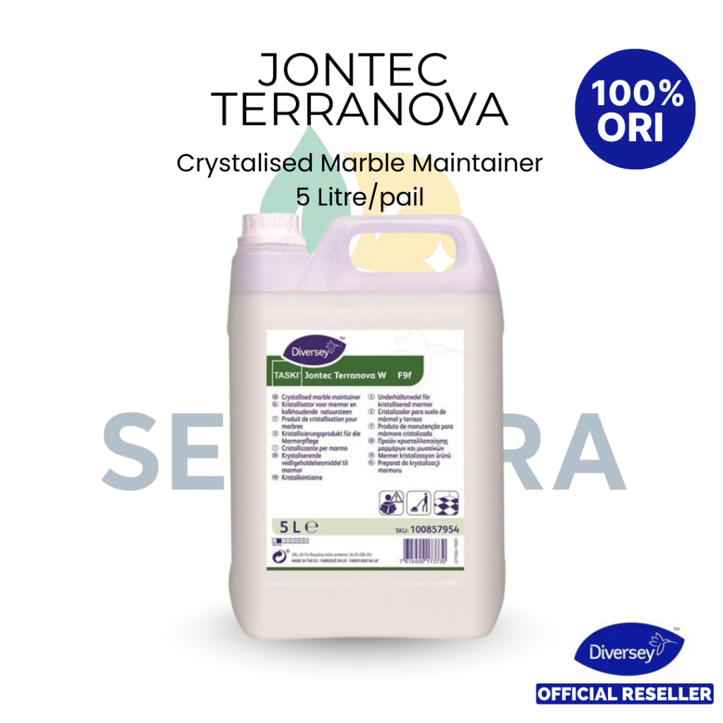Diversey Jontec Terranova – Perawatan & Pemelihara Kilap Marmer
