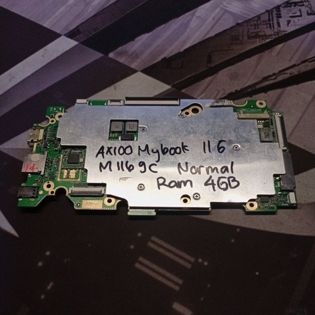 Mainboard laptop Axioo mybook 11g m1169c ram 4gb normal siap pakai