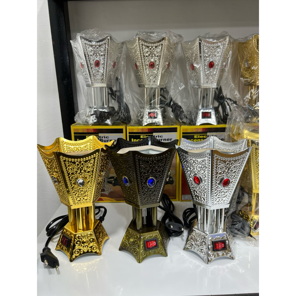 tempat bakar dupa/ bukhur listrik