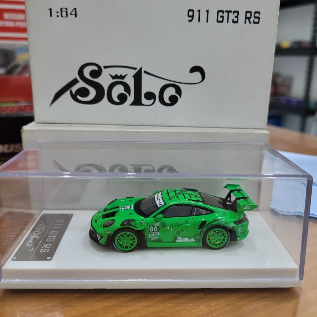 Solo miniscale porsche 911 gt3RS Rexy