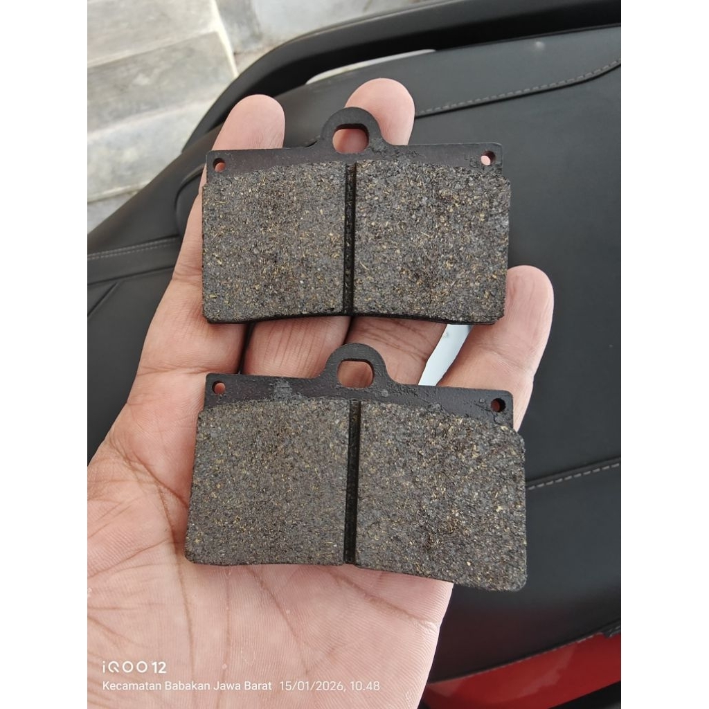 kampas rem brembo 4 piston original