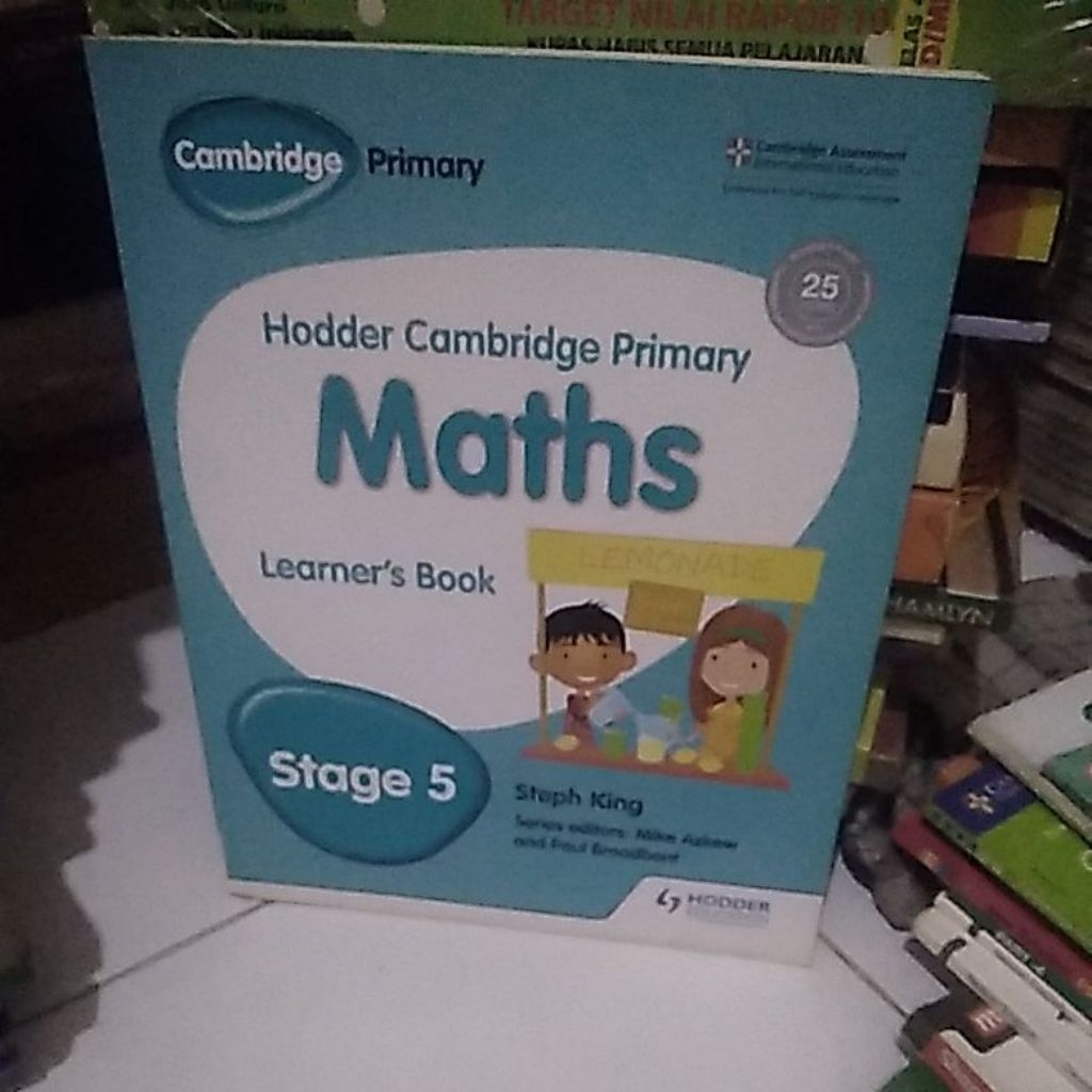 BUKU CAMBRIDGE PRIMARY HODDER CAMBRIDGE PRIMARY MATHS LEARNERS BOOK STAGE 5