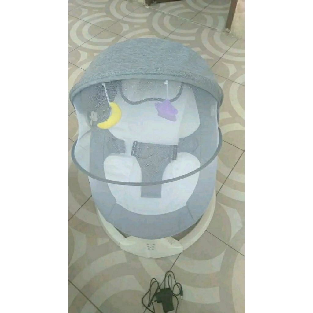 ayunan baby bouncer elektrik Second
