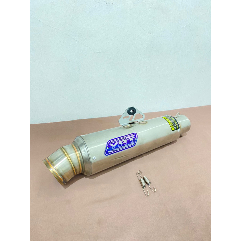 KNALPOT SLINCER KOMPETISI P25 ORIGINAL YRT RACING BAHAN PREMIUM GRED A